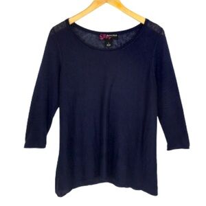 Navy Blue Women's Top